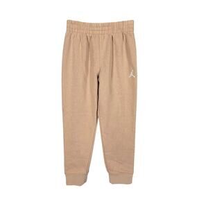 JORDAN KIDS SWEATPANTS – SIZE 7Y – BEIGE – 2‑PIECE SET (BOTTOM SWEATPANTS ONLY)